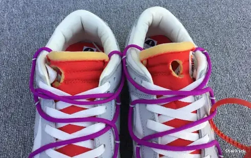 45 Lot O-W Nike DM1602-101 Dunk Low 0627